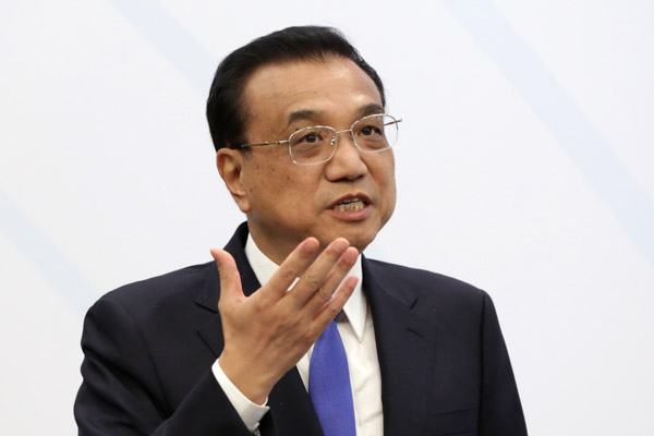 Li Keqiang Ministerpraesident China